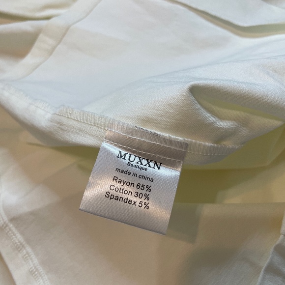 Stunning White vintage style pinup cocktail dress 50s 60s - Picture 12 of 13